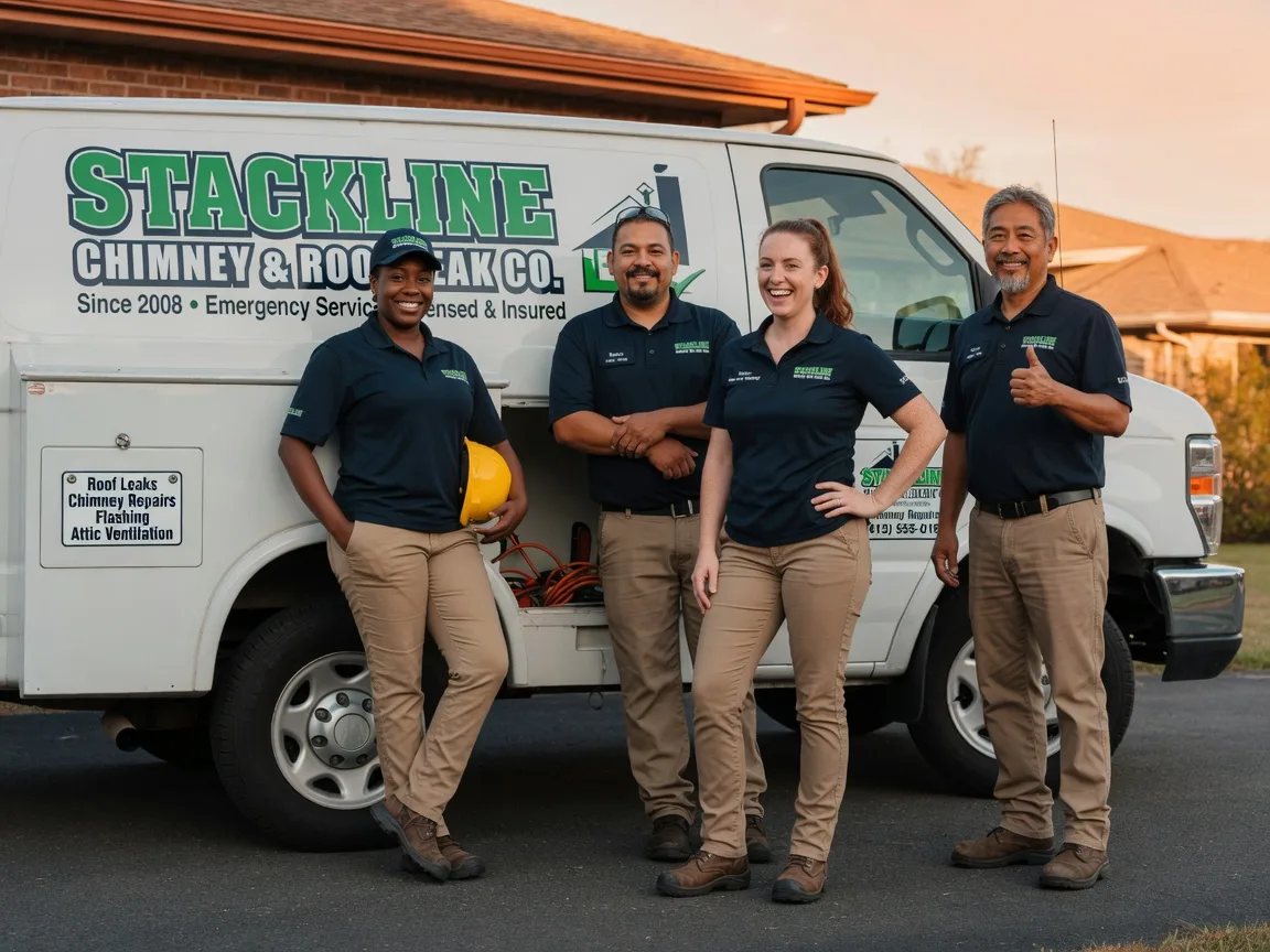 Chimney flashing repair company in Munroe Falls, OH